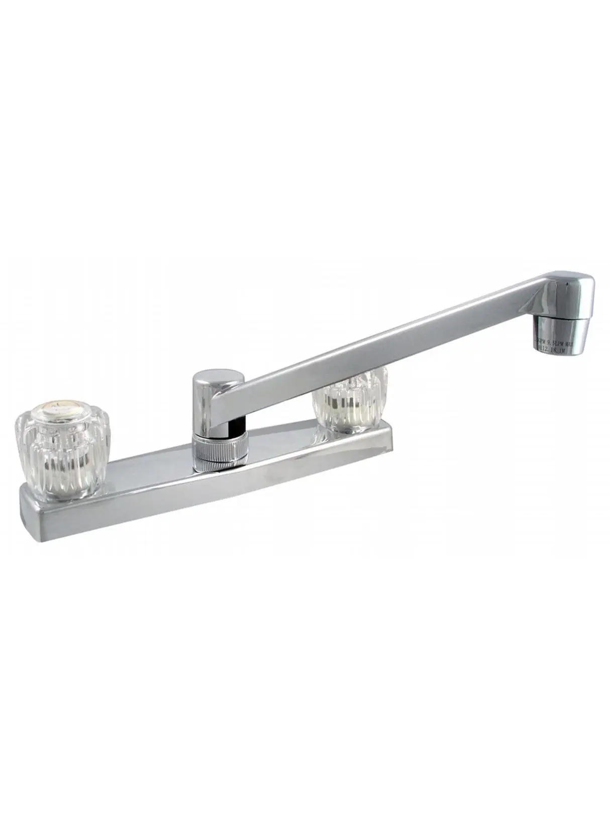 Ldr Chrome Two Handle Kitchen Faucet 012-3105CP