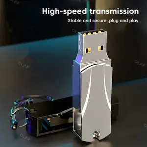 2TB  USB 3.0 Flash Drive High Speed Waterproof Memory Stick – Portable Pen Drive for PC/Laptop/Phone Backup, Gift for Students & Office