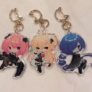 Zenless Zone Zero Acrylic Keychains - Cissia, Promeia, Remielle - Keychain Collection Accessory