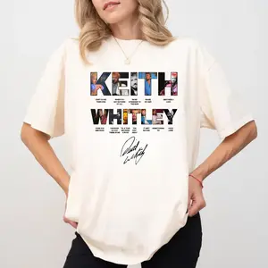 Keith Whitley Songs Shirt, Country Music Legends Tee, Retro Graphic Oversized Shirt, Fashion Cotton, Full Colors, Full Sizes, For Men, For Women
