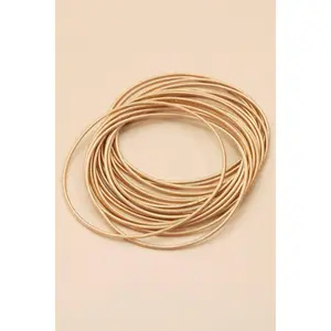 Gold Guitar String Bracelets -20pcs set