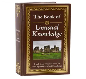 The Book of Unusual Knowledge: Big Book of Fascinating Facts & Information | Hardcover Gift for Trivia Buffs, Curious Minds, Adults, Dad & Knowledge Seekers