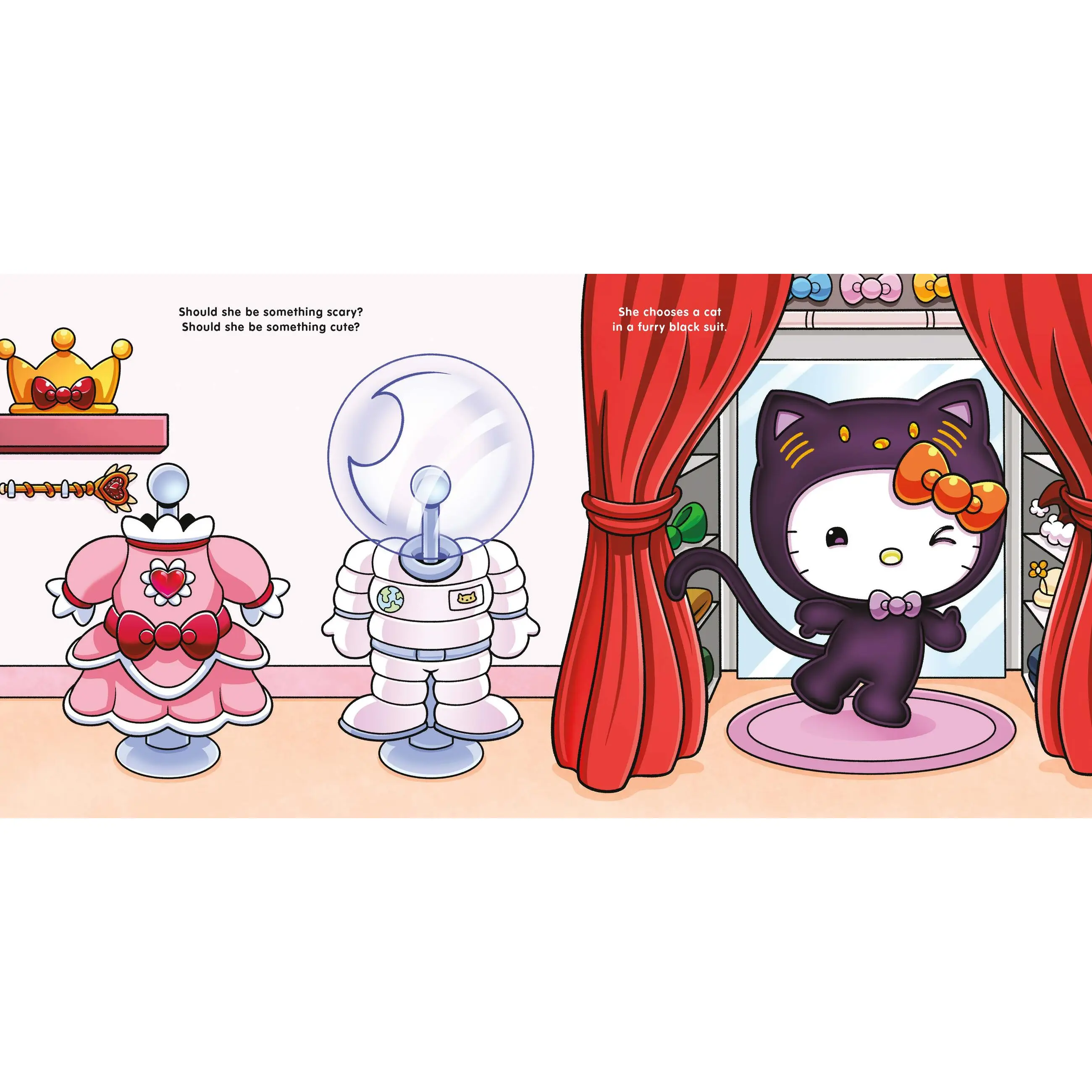Hello Kitty and Friends Trick-or-Treat by Merrill Hagan, Kristen Tafoya Humphrey [Hardcover Book]
