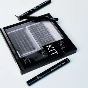Jazz Experience Lash Clusters - Assorted Wispy & Standard Volume - Including 3 Pieces in Original Packaging