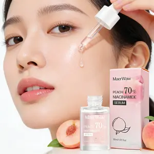 Peach 70 Niacinamide Serum, Deeply Moisturizing & Hydrating, Brightens Skin Tone, Suitable for All Skin Types, Perfect Gift