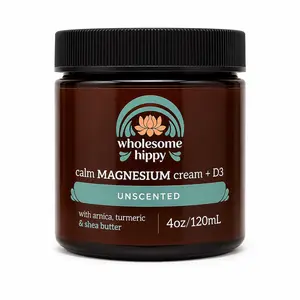 Unscented Calm Cream | Magnesium-Rich Body Butter | 4oz