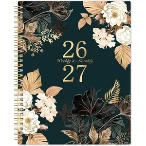 2026-2027 Planner - 9" x 11", 2026-2027 Weekly & Monthly Planner, JUL.2026 - JUN.2027, Large Academic Calendar with Sturdy Cover,  Paper, -wire Binding, Monthly Tabs