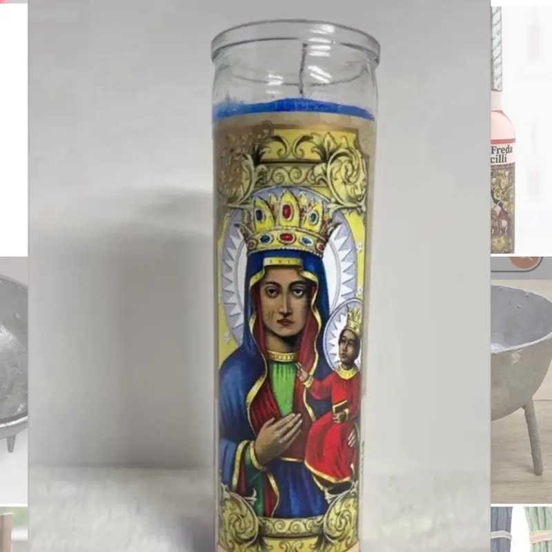 Erzulie  Danthor candle