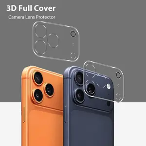 2Pcs HD Camera Protector Case For Iphone 17 Pro Max Air 17Pro 17ProMax 5G 2025 Tempered Glass Easy Installation Rear Lens Cover