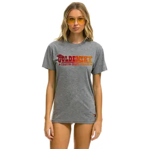 GOLDENSKY FESTIVAL 2024 UNISEX CREW TEE - HEATHER GREY