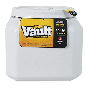 Gamma2 Vittles Vault Outback 30lb Pet Food Storage Container | Airtight Dog & Cat Food Bin, Keeps Dog & Cat Food Fresh, Dog Food Bin, Food Storage Bin, Pet Storage Bin, Airtight Container