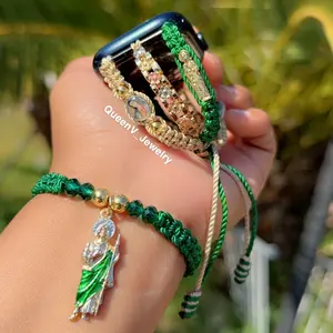 Guadalupe & St.Jude chain Watch Strap Band