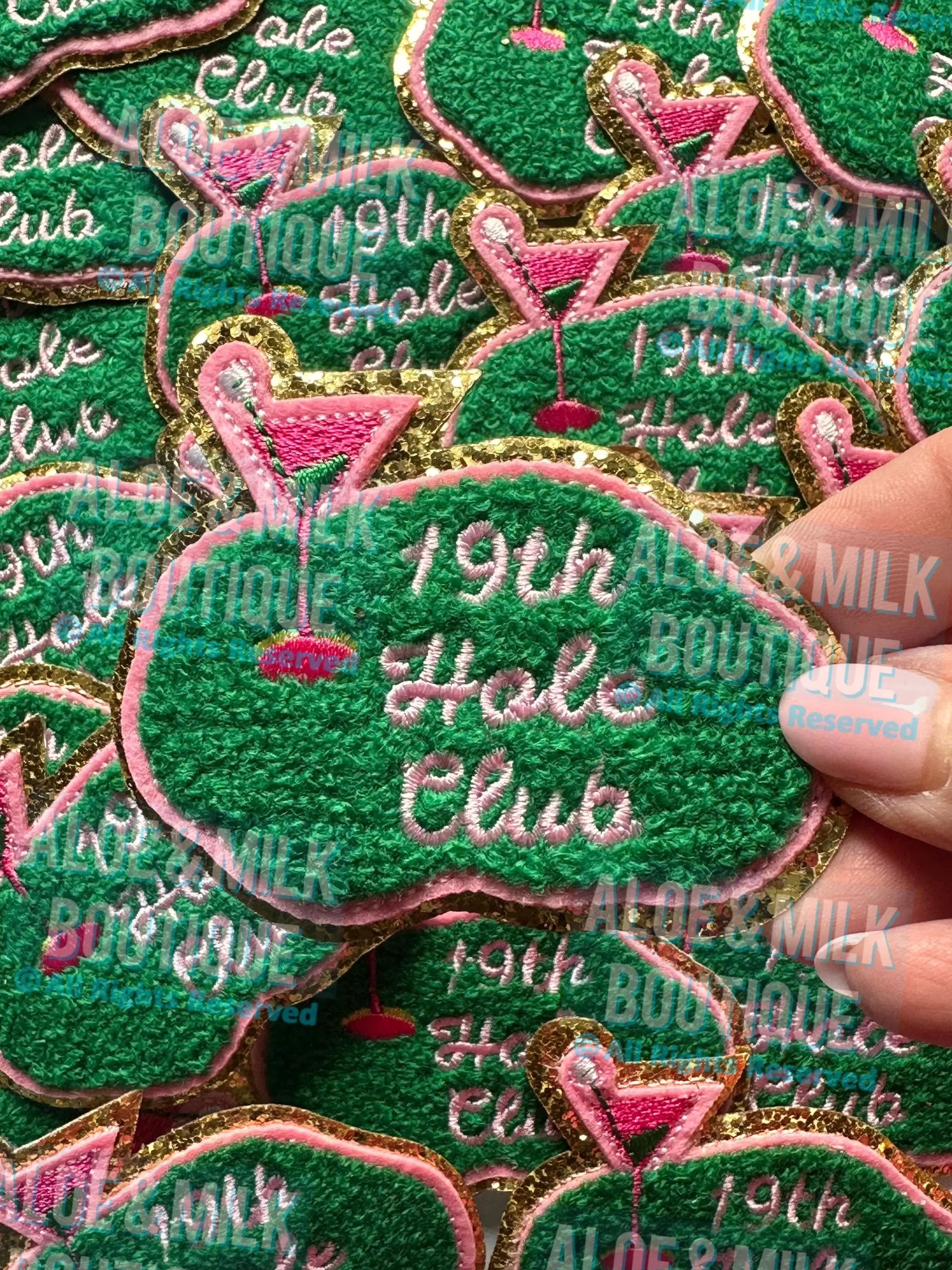 19th Hole Club, Golf patch, country club, golfing, country club patch, cocktail club, golf club, game day, Byron Nelson, Masters, PGA