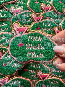 19th Hole Club, Golf patch, country club, golfing, country club patch, cocktail club, golf club, game day, Byron Nelson, Masters, PGA