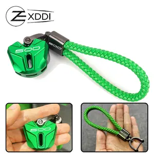 For Kawasaki Z500 Ninja500 ABS Z 500 ninja 500 SE 2024+ CNC Motorcycle Key S Key Case Cover Key Ring Key Chain Accessories