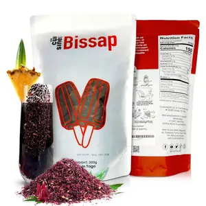 Cuisine228 Organic Hibiscus dried Flowers, 200g – Bissap Handpicked – Sorrel, Roselle, Flor de Jamaica, Karkadé, Zobo | Made in Togo