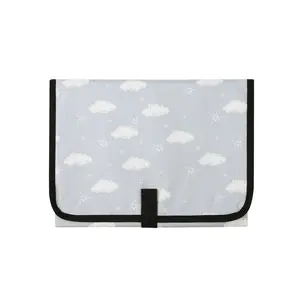 Portable Baby Multi-Functional Storage Waterproof Diaper Changing Pad, Infant Essentials, Travel-Friendly Nappy Change Mat, Multifunctional Diaper Bag, Travel Diaper Tote