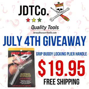JDTCo. July 4th Sale - Grip Buddy Locking Plier Handle