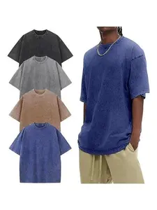 Oversized Loose Fit Streetwear T Shirts Multi-Pack – Mens Vintage Washed Cotton Short Sleeve Tees, Baggy Relaxed Design, Breathable Soft Material, Essential Casual Tops for Everyday Wear # TikTokMadeMeBuyIt # MensBasic # OversizedCottonTee # VintageWash #