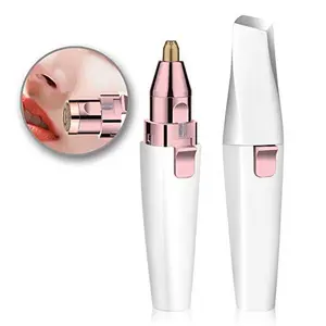 Facial Shaver, Hair Remover, 2-in-1 Women's Eyebrow and Facial Hair Removal Device,USB Rechargeable Portable Shaver