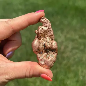 Raw Copper Nugget, Natural Copper from Michigan, USA, for Energy Conduction, Amplification, Motivation