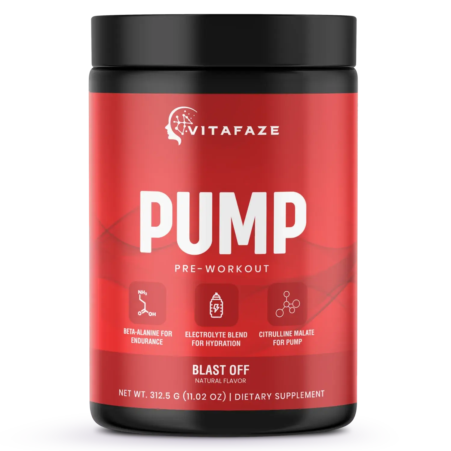 Pre - Workout Blast - Off 312g w/ Natural Flavo