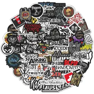 Legendary Rock Band Stickers - Heavy Metal Band Stickers