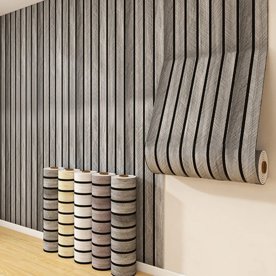 DIY Removable Waterproof Wallpaper, 15.7"x118.1" Size, 2.0mm Thick, Multiple Designs for Home Improvement Makeover