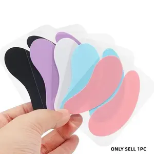 1 Pair Reusable Silicone Eye Pads Lash Lift Under Eye Gel Patch Grafting Lashes Beauty Makeup Tools Eyelash Extension Supplies