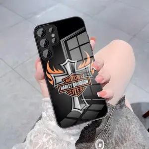 Motorcycle Harleys  Phone Case for Samsung S26 S25 Plus S20 S20 Plus S22 Ultra S23 FE S21 Plus S21 Ultra Glass cover
