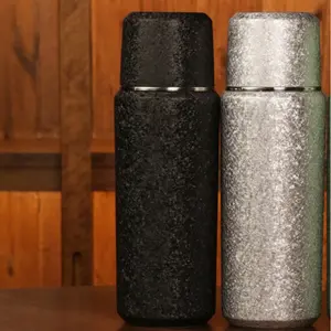 Tea cup  Silver Stew Cup & Blaclk Braised Pot