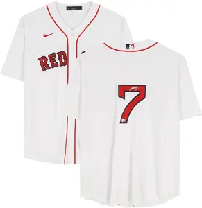 Masataka Yoshida Boston Red Sox Autographed White Nike Replica Jersey - Fanatics Authentic Certified