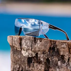 JOHNNY BOMB ANSI Z87+ Safety Sunglasses Windproof Wide Fit for Big Heads Comfortable Secure Fit Shatterproof 100% UV Protection