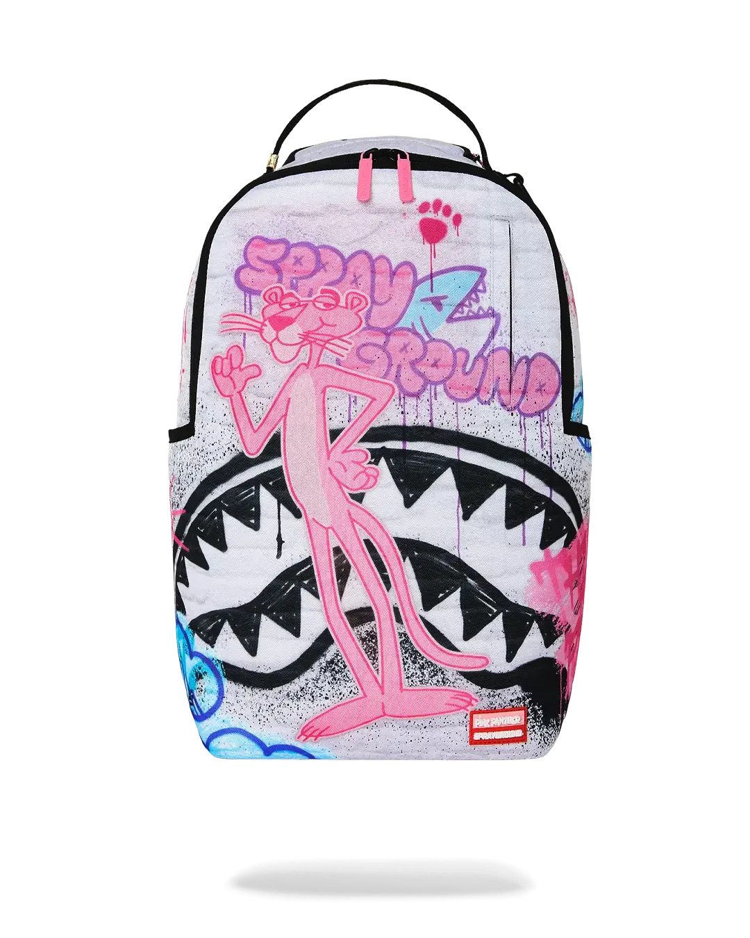 Sprayground pink panther heist mural backpack