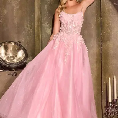 open lace back dress Princess Dress for Girls main image 1
