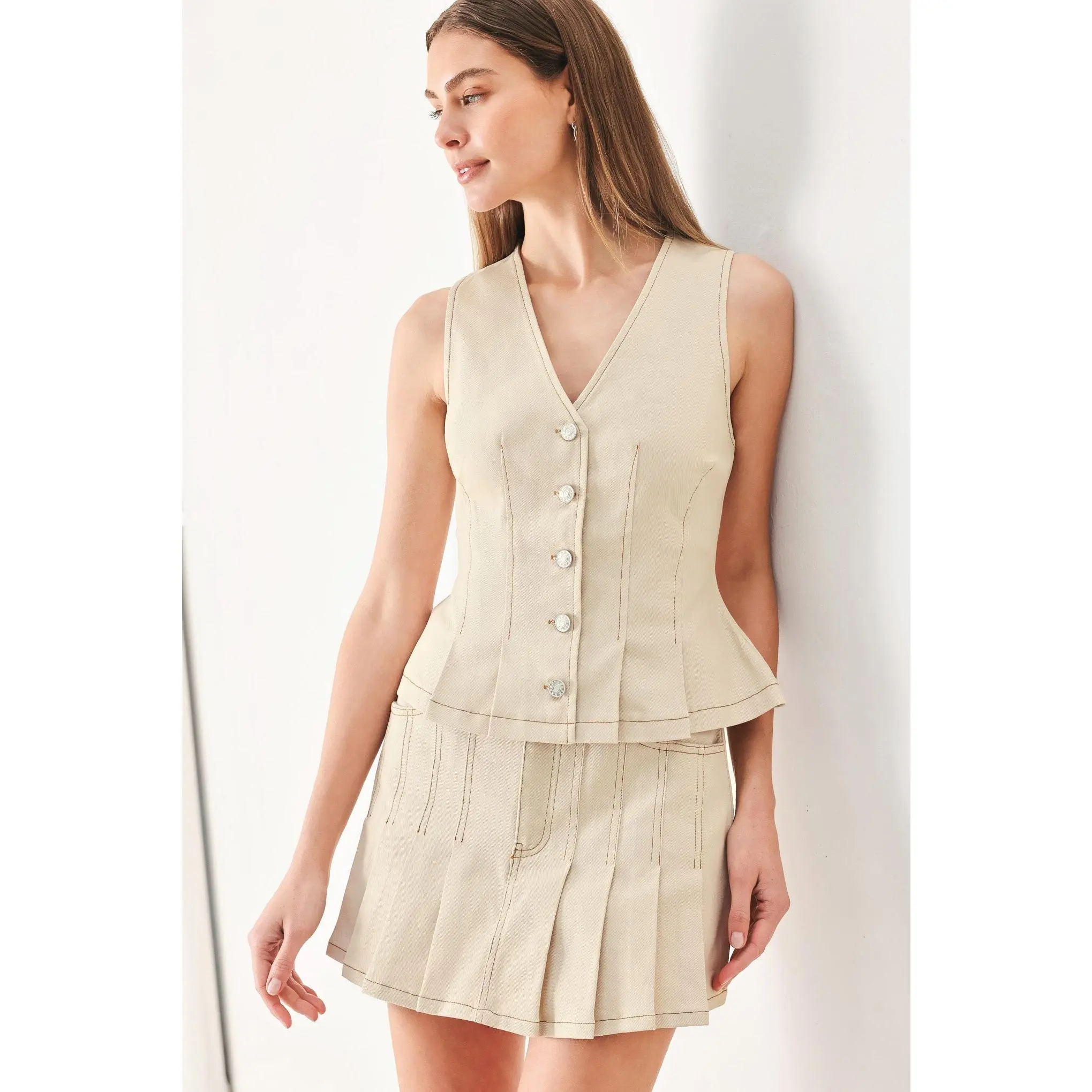 SOFT POWER WOVEN VEST