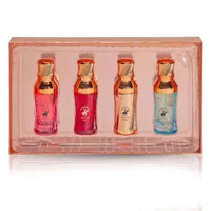 Beverly Hills Polo Club | Perfume Hardbox Gift Set for Women – 4PC Eau de Parfum: Sexy, Sexy Blue, Hot & Embrace, 1oz Each – Feminine & Flirty Fragrances – Long-Lasting All-Day Scent | Ideal for Everyday Wear, Gifting, or Special Occasions