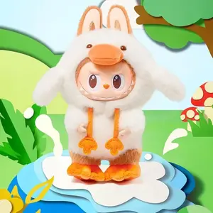 (Azi1042)Labubu Forest Fairy Tale Vinyl Plush Hanging Card