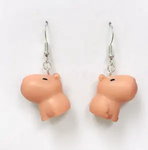 Capybara earrings