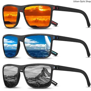 3 Pack Polarized Sports Sunglasses for Men Women, UV400 Protection Unisex Eyewear for Fishing Hiking Travel Daily Outdoor Activities