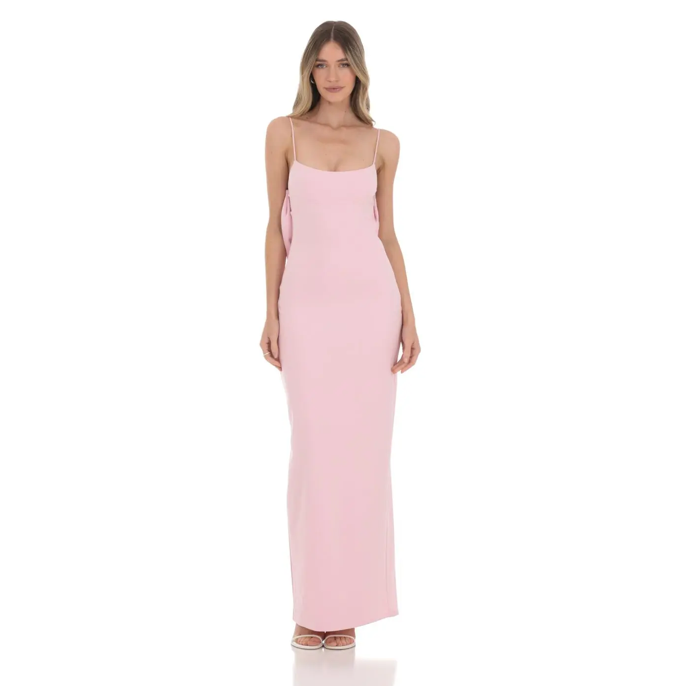 2 piece maxi set dress 2-Piece Maxi Skirt Set w/Slit Medium / Orange