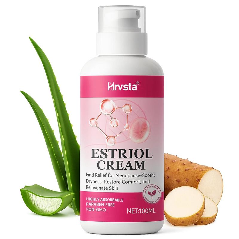 Estriol Cream for Women – Natural Hormone Balance Moisturizer with Wild Yam & Bioidentical Estriol for Firm, Radiant Skin