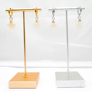 Estrella Moonstone Huggy Hoops