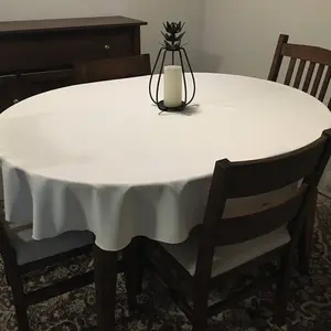 Oval Table Cloths, All Oval Tablecloth Sizes, Kitchen & Dining With Linens, Table Linens, Tablecloths