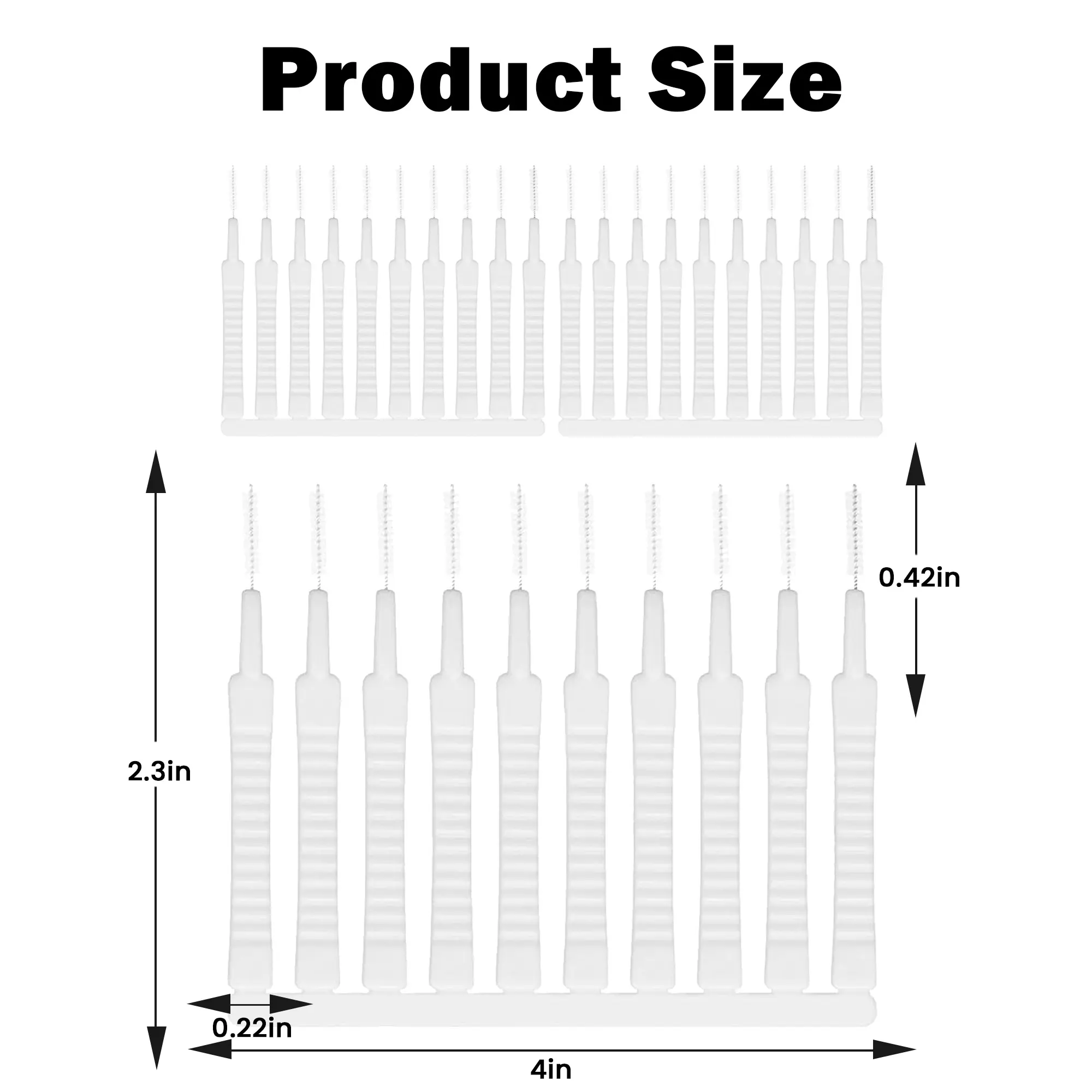 30 Counts Shower Head Cleaning Brush, Multi-Function Small Gap Shower Head Cleaner Picks, Gap Hole Anti-Clogging Clean Brushes for Shower Phone Hole Household Items