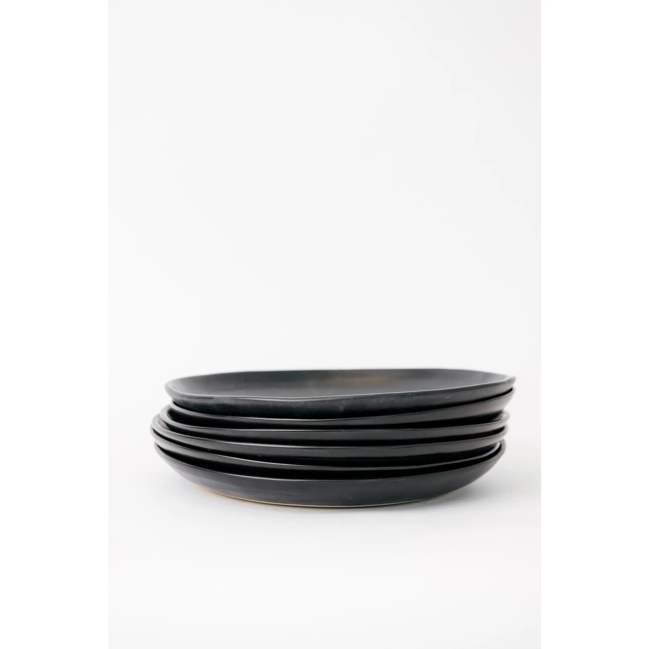 Dusk Dinner Plate - Matte Black - Set of 6