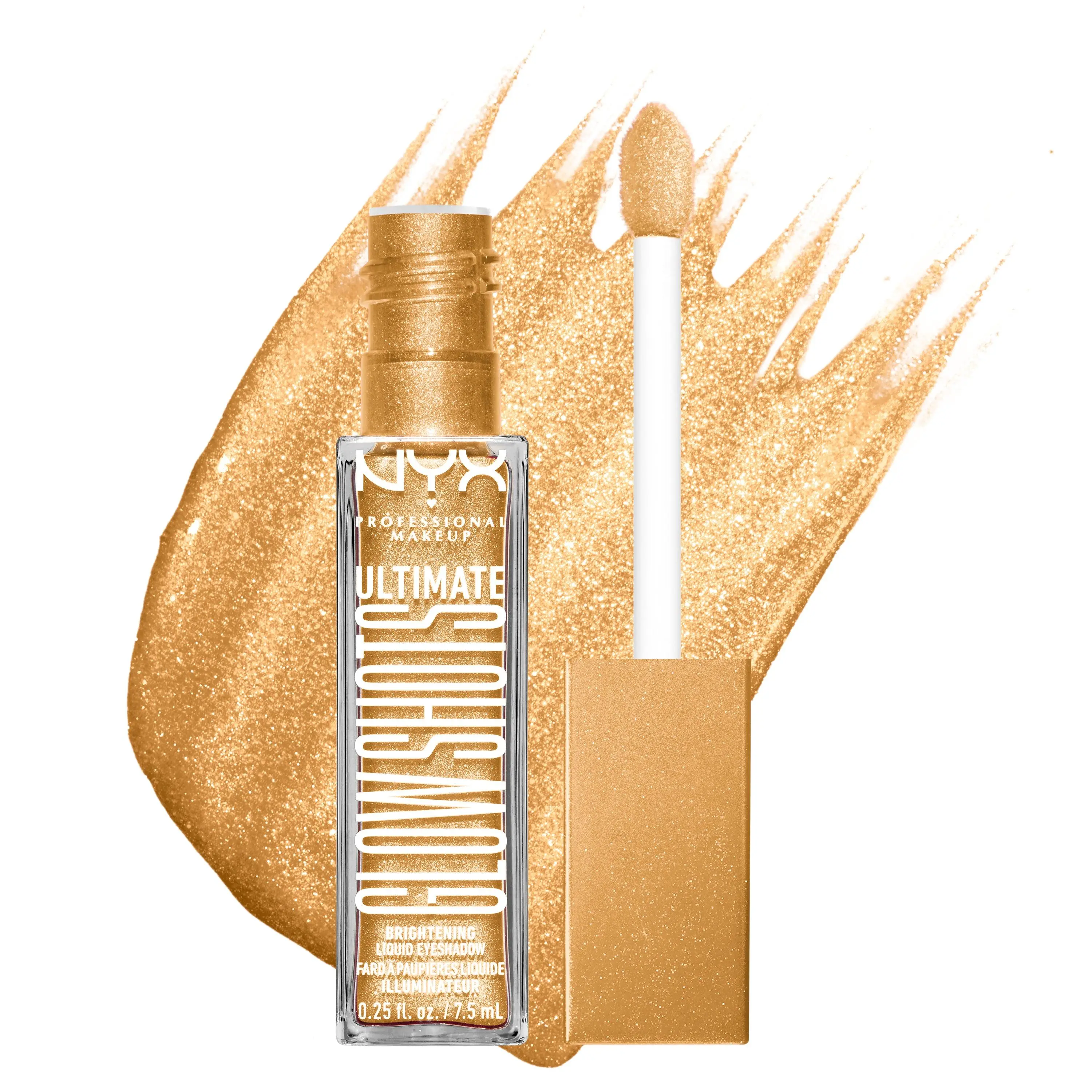 Ultimate Glow Shots, Liquid Eyeshadow, Long-Lasting Shimmer Eye Shadow with Vitamin C, NYX Professional Makeup Ultimate Glow Shots, Liquid Eyeshadow, Long-Lasting Shimmer Eye Shadow with Vitamin C, NYX Professional Makeup