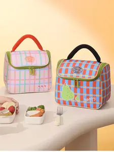 2026 New Lunch Box Handbag Insulated Bento Bag, Thickened Aluminum Foil Food Container, Office Worker Student Meal Pack, Long-Lasting Lunch Bag, Durable Lunch Bag, Reusable Lunch Bag, Thermal Bag