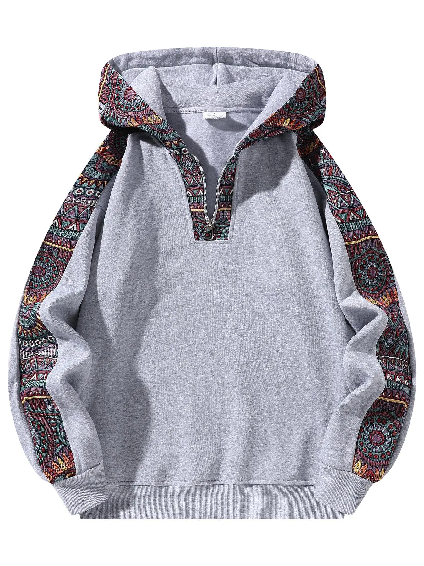 patchwork hoodie sleeves - TikTok Shop