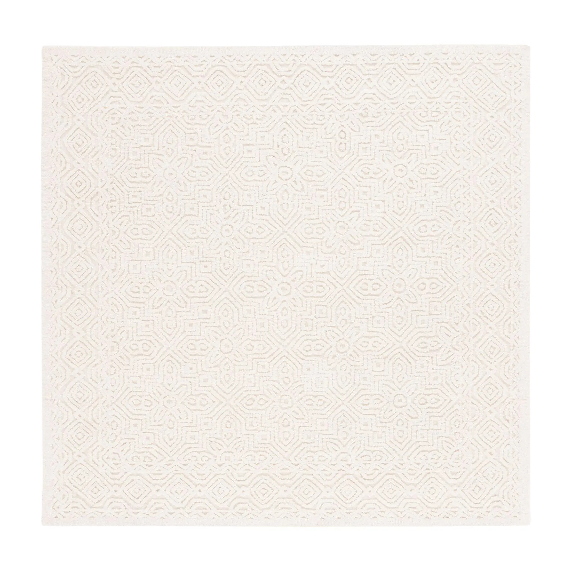 Textural Collection 4' x 4' Square Rug by Valerie Textural Collection 4' x 4' Square Rug by Valerie